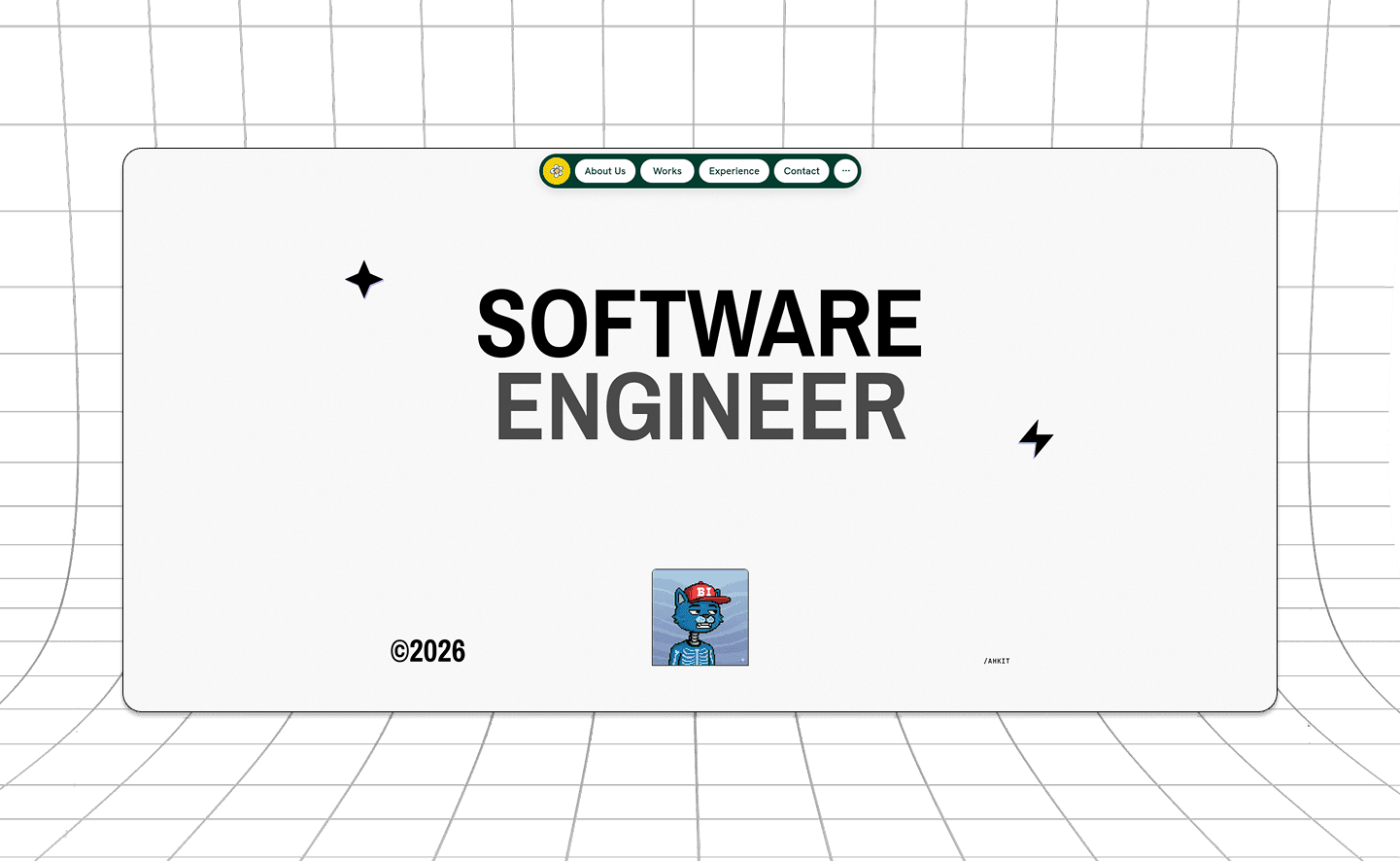 Personal software developer portfolio website showcasing projects, services, skills, and contact information